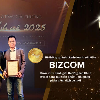 Bizcom của Vietnampedia vinh dự nhận Giải thưởng Sao Khuê. Khẳng định vị thế nền tảng chuyển đổi số toàn diện
