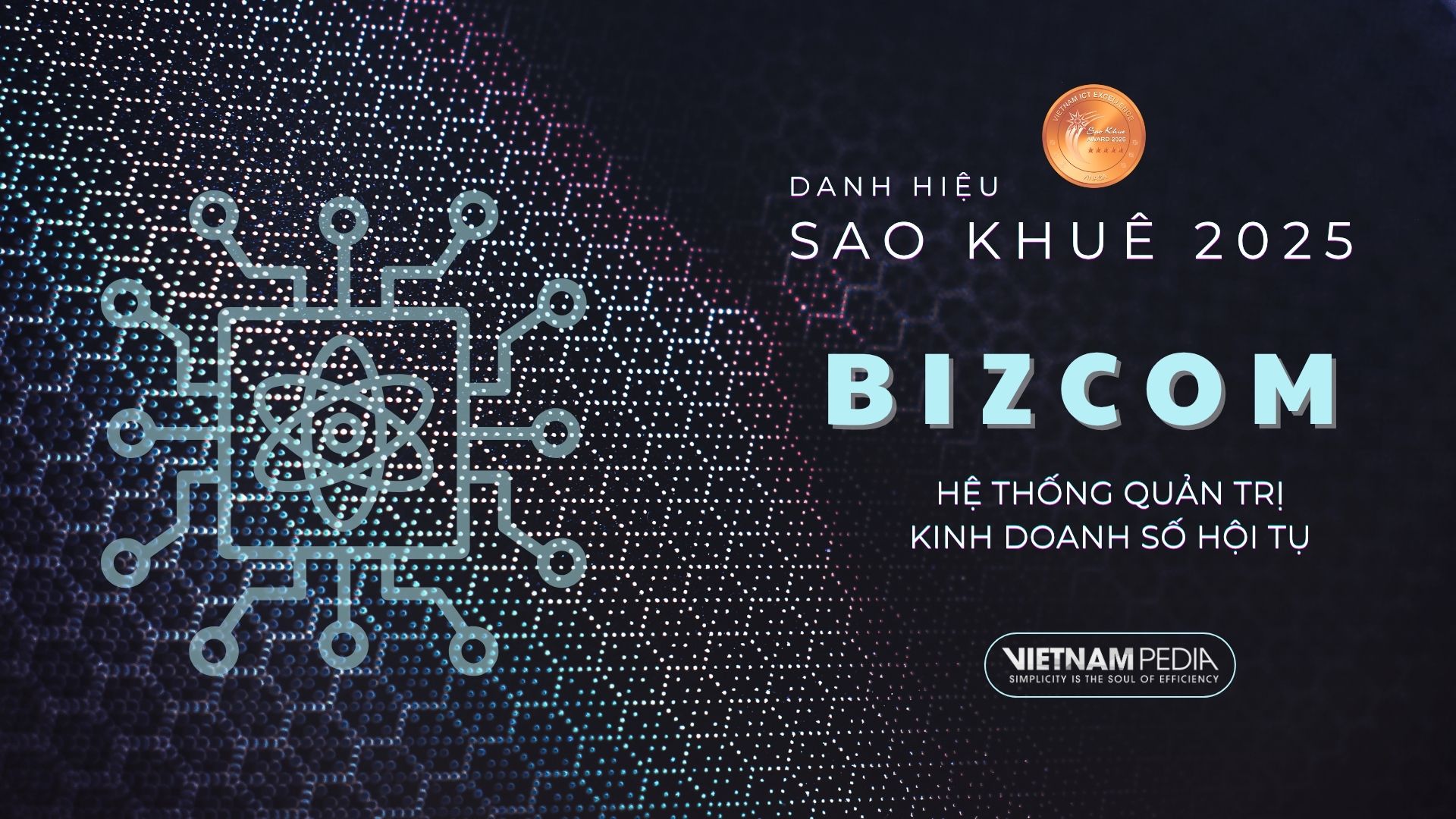 Bizcom của Vietnampedia vinh dự nhận Giải thưởng Sao Khuê 2025